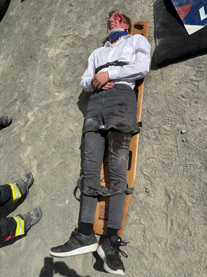 3x Fixiergurte Magnetverschluss