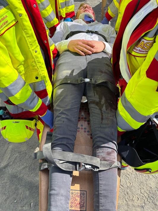 3x Fixiergurte Magnetverschluss